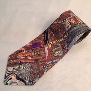 Burdi silk tie
